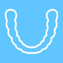 Graphic of an aligner