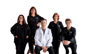 Photo of Dr. Del Kovacevic with staff