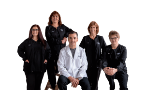 Photo of Dr. Del Kovacevic with staff